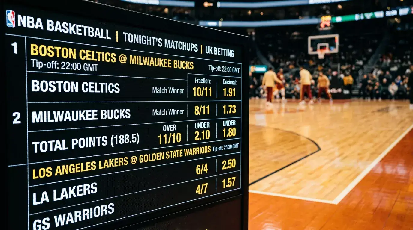 NBA Betting Odds Formats in the UK: Fractional, Decimal, and American Compared
