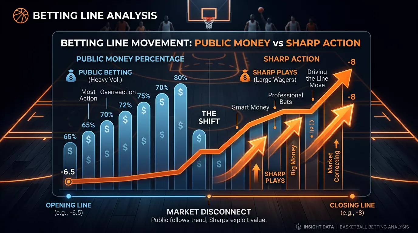 Public Money vs Sharp Money in NBA Betting: Reading the Difference and Knowing Which to Follow