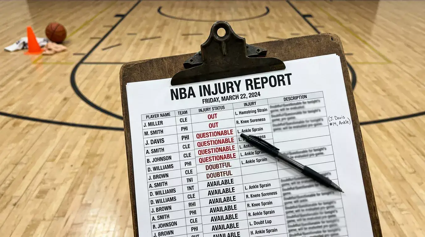 NBA Injury Report and Betting: How Lineup News Moves Lines and Creates Edges