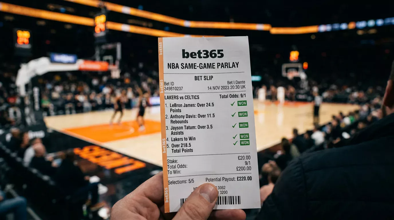 NBA same-game parlay bet builder guide for UK bettors