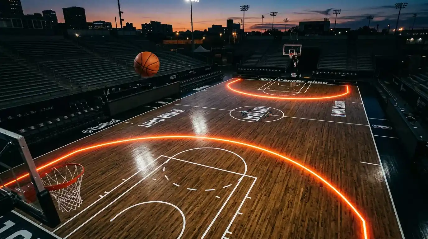 NBA three point shooting betting guide showing how pace and space statistics affect spread and totals for UK bettors